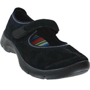 Dansko Edda Mary Jane in Black Suede Size 41 EU